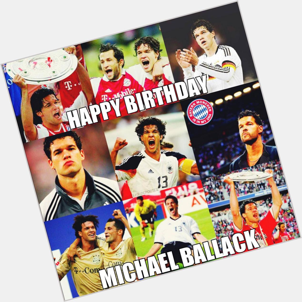 Happy Birthday Michael Ballack!    