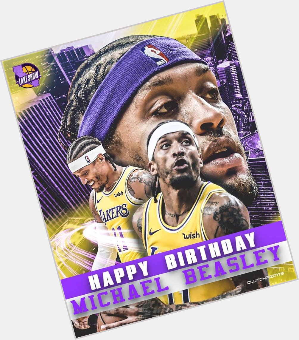LakeShow wishes Michael Beasley a happy 30th birthday    