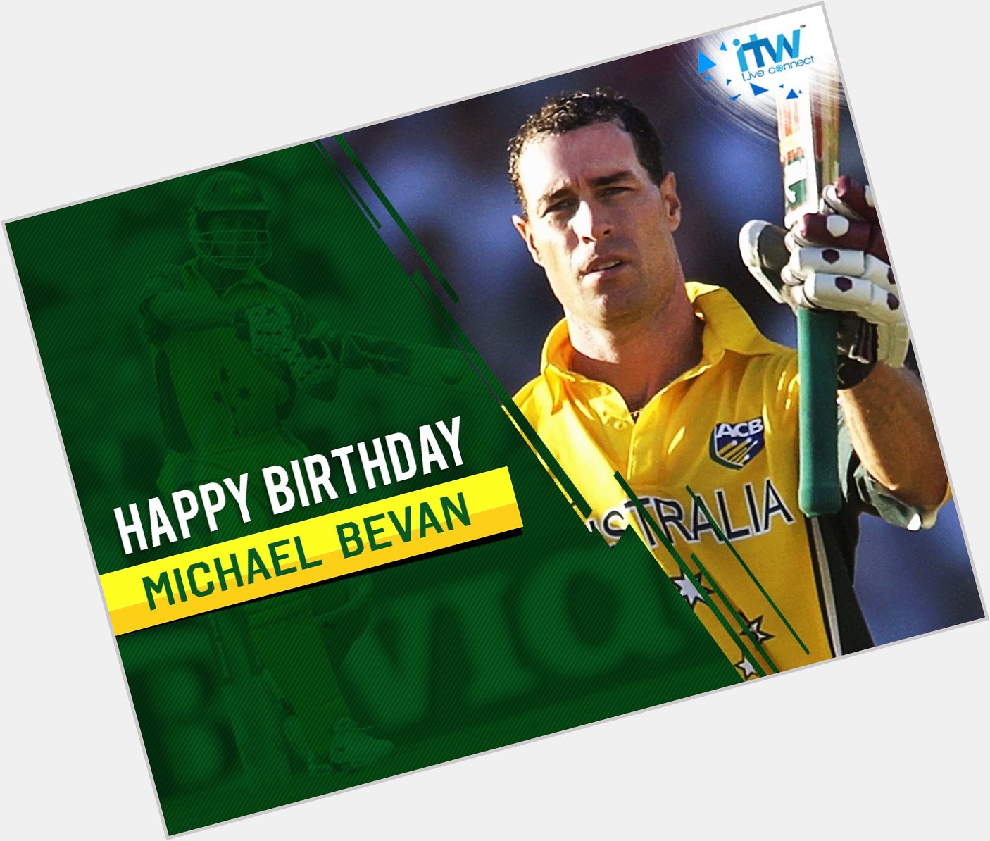 A very Happy Birthday to one of most fearsome hitters, Michael Bevan! \"Bevo\" turns 48 today. 