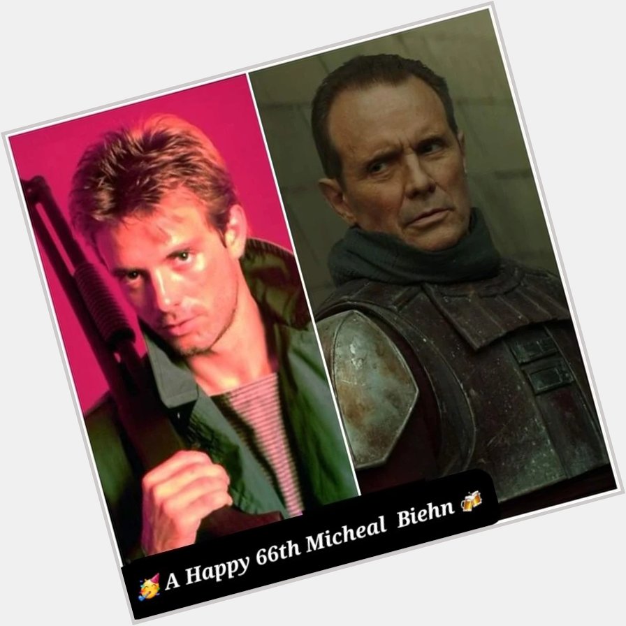   A Happy 66th Birthday to a man. Who\s been a savoir for many futures Michael Biehn.  
