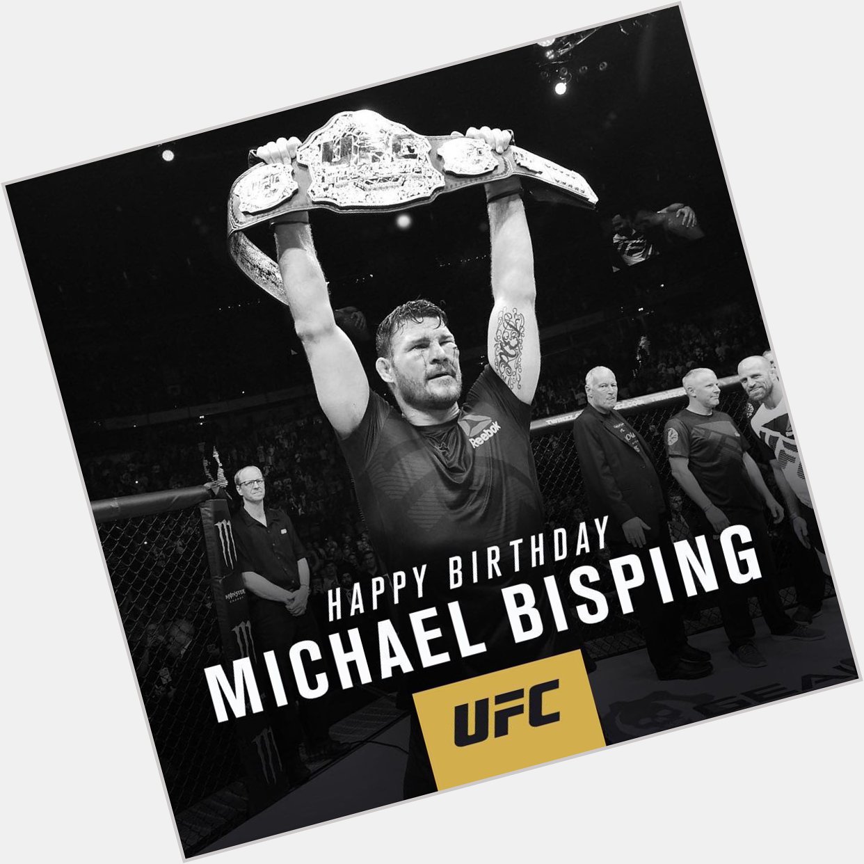 Happy Birthday to the Champ the best Mr. Michael Bisping   
