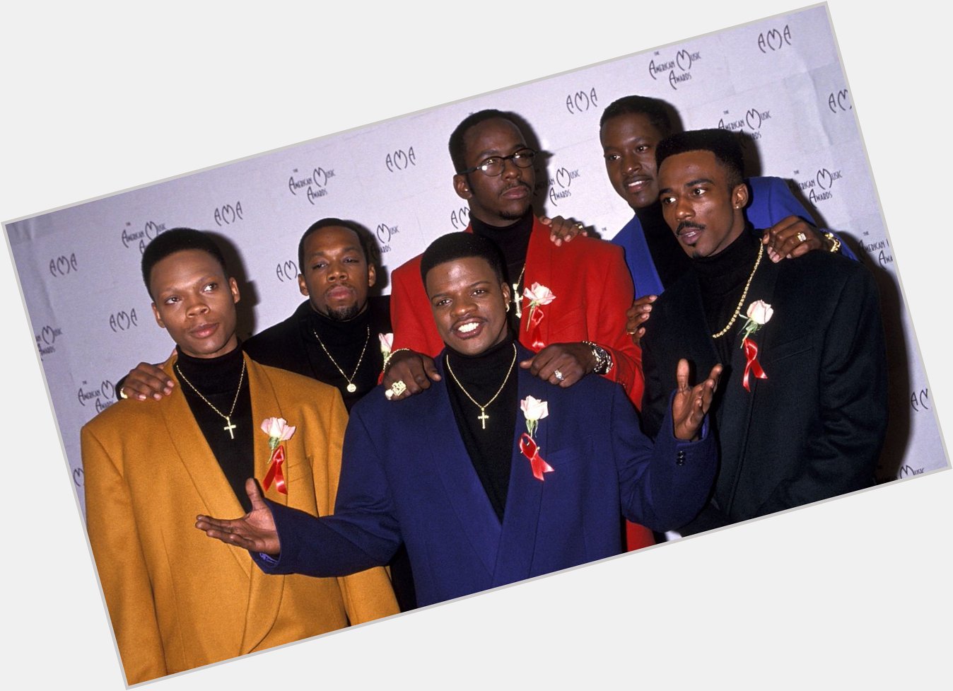 Happy Birthday to Michael Bivins(back row, far left), who turns 49 today! 