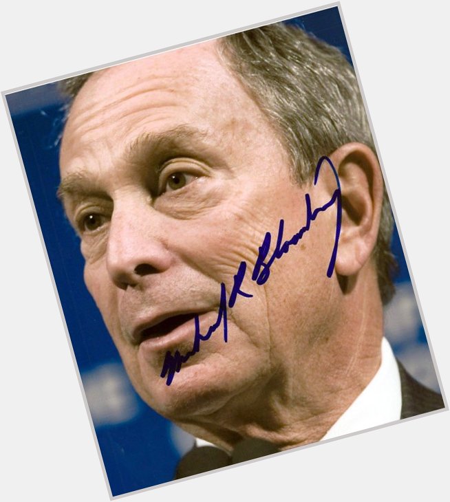 Happy Birthday, Michael Bloomberg!   