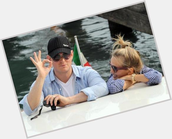 Happy 39th Birthday to todays über-suave celebrity w/an über-cool camera: MICHAEL BUBLE w/his wife Luisana Lopilato 