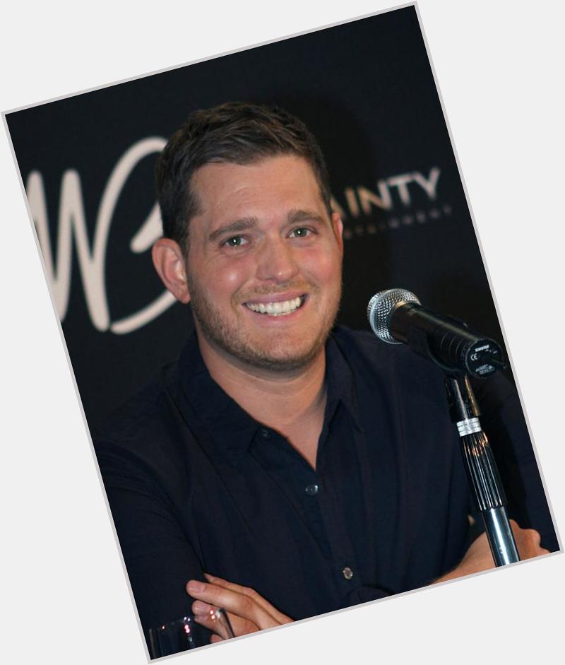 Happy 39th birthday, Michael Bublé, outstanding Canadian Grammy winning singer  "Hollywood" 