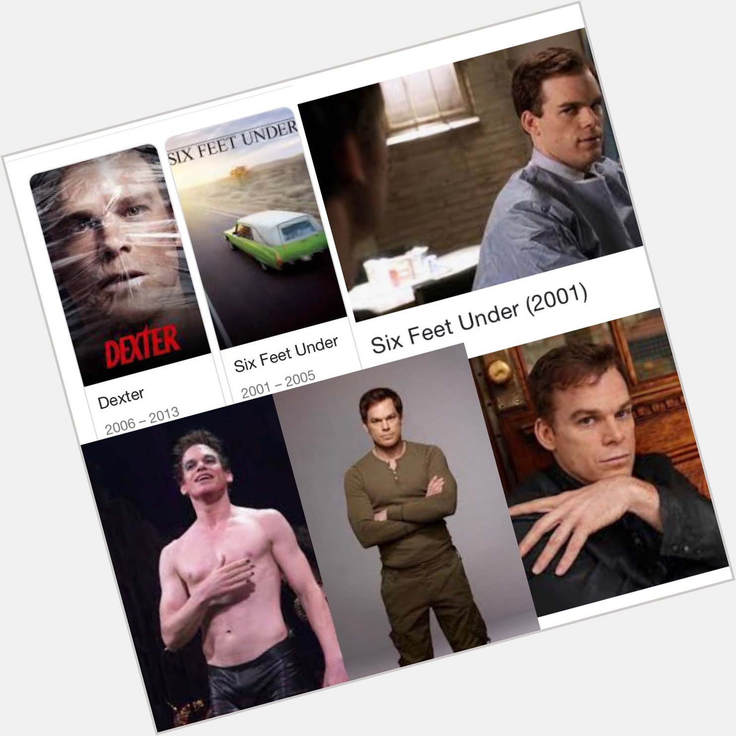 Happy Birthday Michael C. Hall, thanks for 2 of my all time favorite shows    
