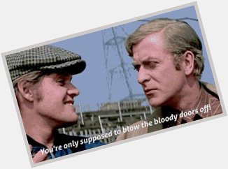 You\re only supposed to blow the bloody candles out Happy Birthday, Sir Michael Caine. 
