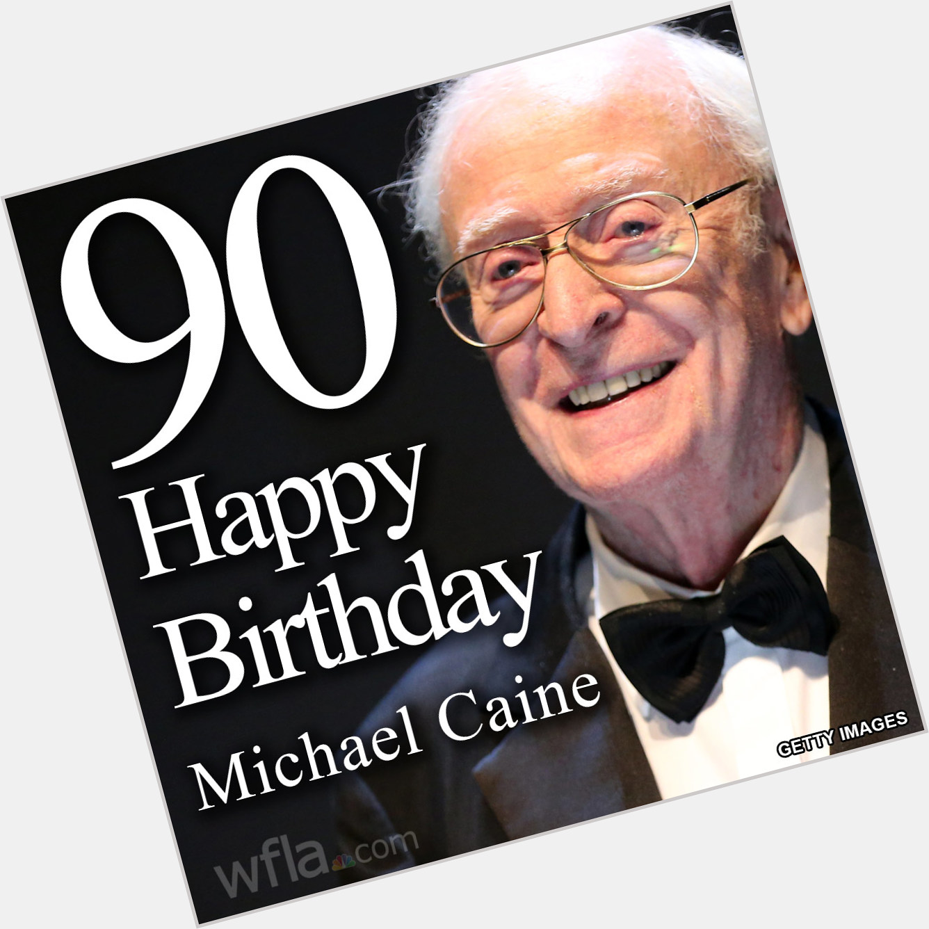 HAPPY BIRTHDAY, MICHAEL CAINE! The British film icon is turning 90 today!  