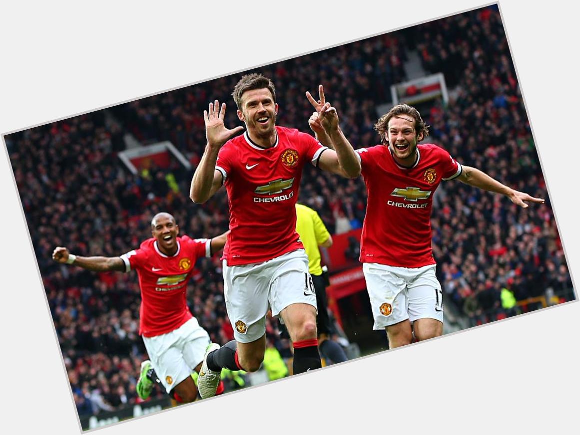 Happy 34th birthday Michael Carrick! You have been a leader, an inspiration to many of the midfield players. 