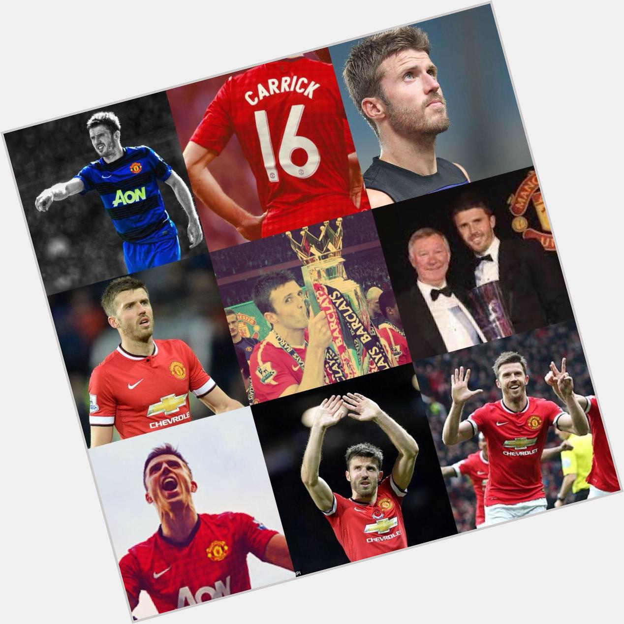 Happy Birthday Michael Carrick

Hope plays more games next season, a rock in our midfield 
