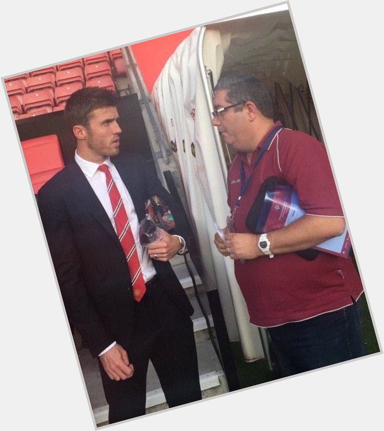 Happy 37th Birthday to former  midfielder Michael Carrick, have a great day my friend 