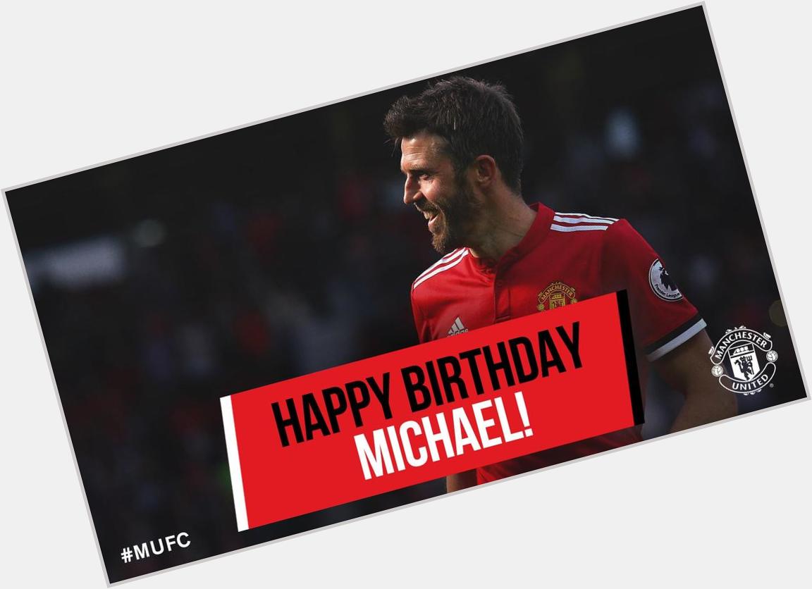  I hope you are enjoying this special day in your life...
Happy birthday Michael Carrick 