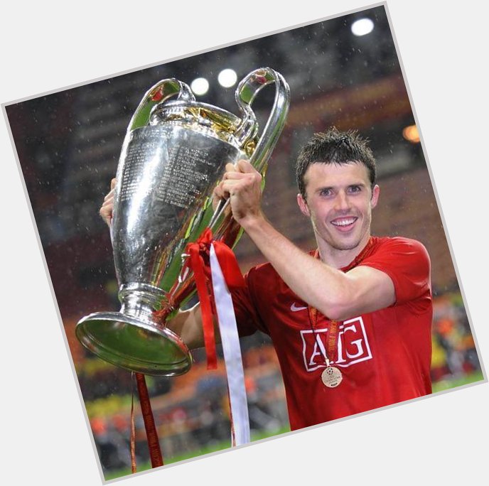 A very happy birthday to Michael Carrick!

He\s won it all!   