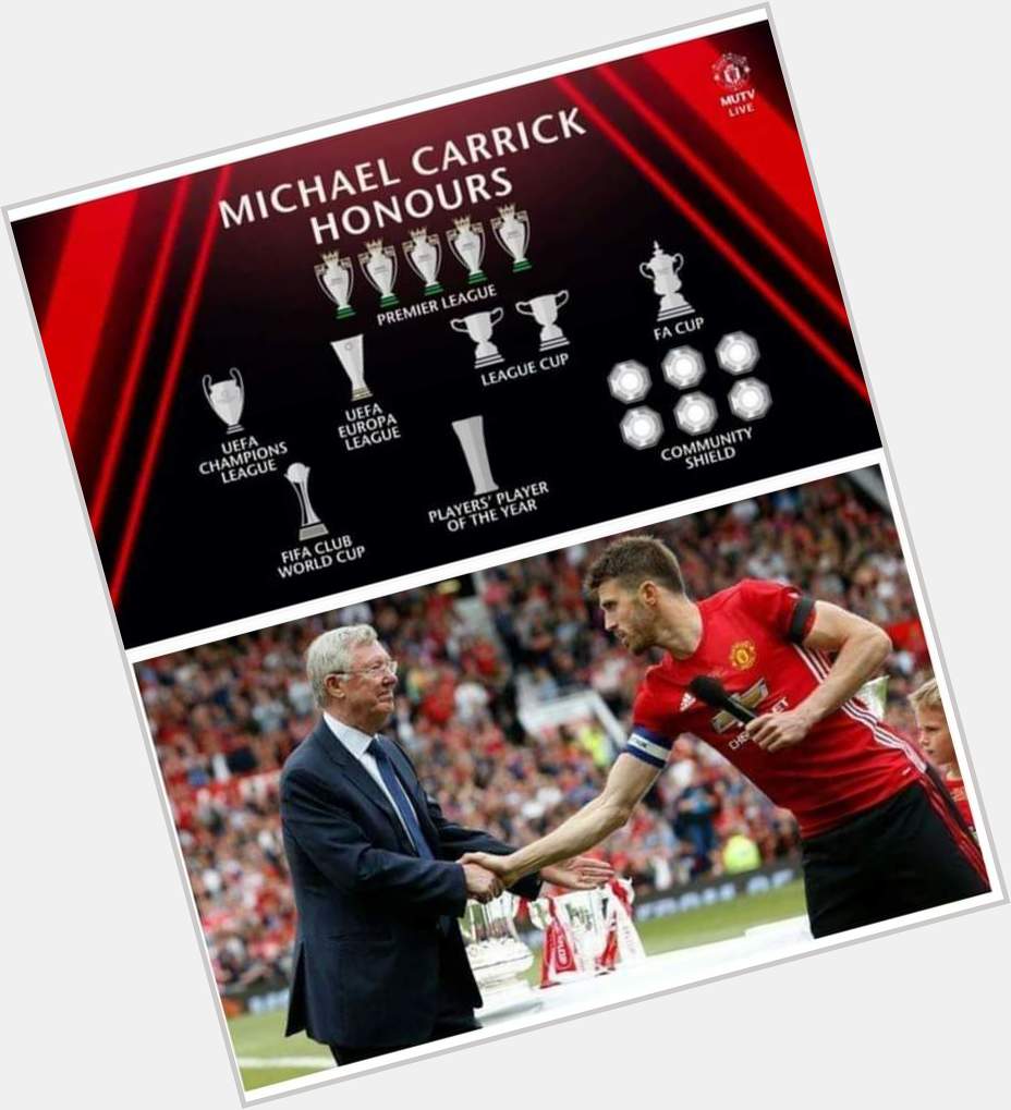 Happy 40th birthday to our former midfielder and current coach, Michael Carrick! 