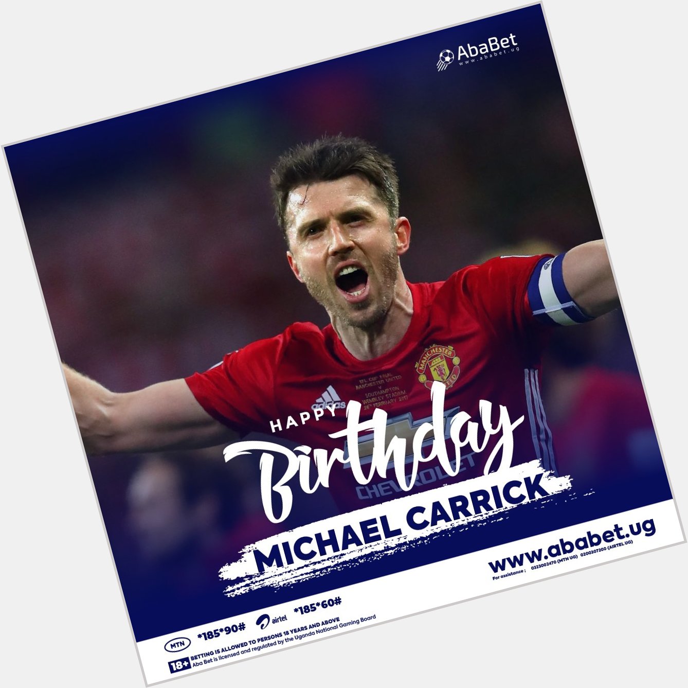 Happy 41st birthday, Michael Carrick.
One of the best midfielders of his generation!  