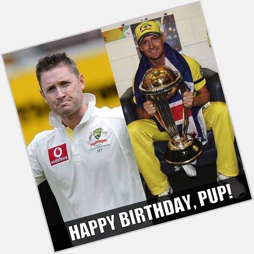 Happy Birthday, Michael Clarke! The Australian Cricket Team Test captain turns 34 today.enjoy your day ;) 