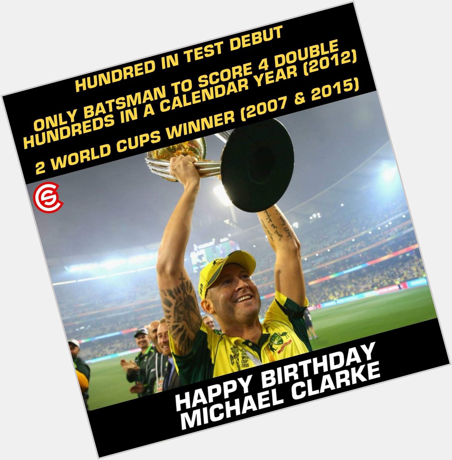 Happy Birthday , Michael Clarke!! 