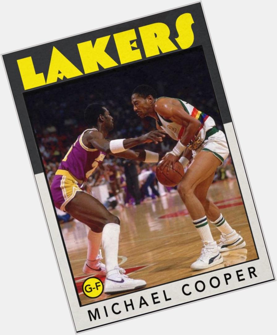 Happy 59th birthday to Michael Cooper. Great defender. Great socks. 