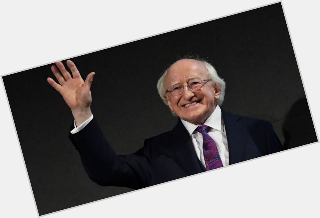 Happy birthday to our President Michael D Higgins who is 80 today.  Lá breithe shona duit  