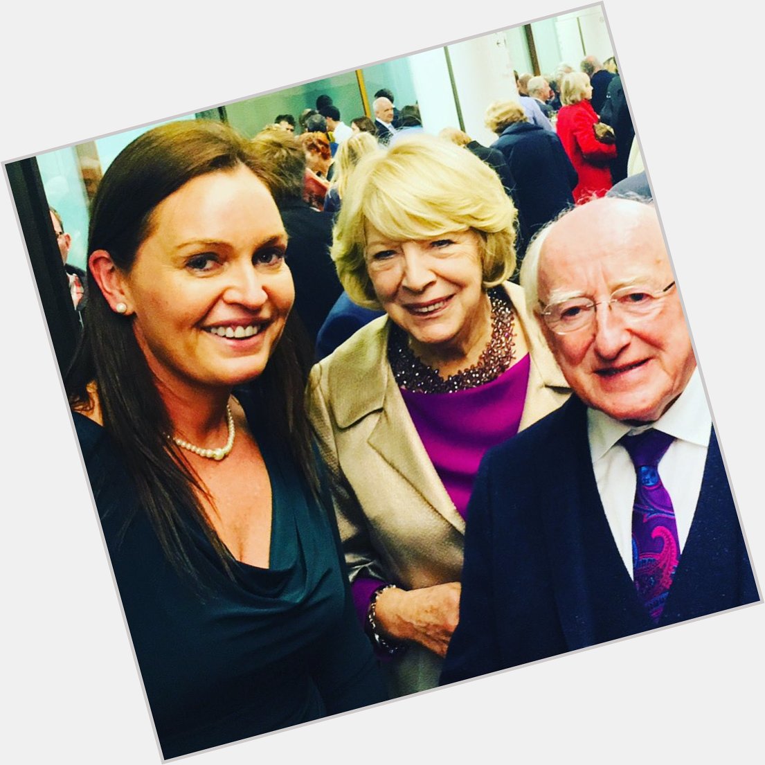 Happy 80th Birthday to Uachtarán na hÉireann, President of Ireland Michael D. Higgins 