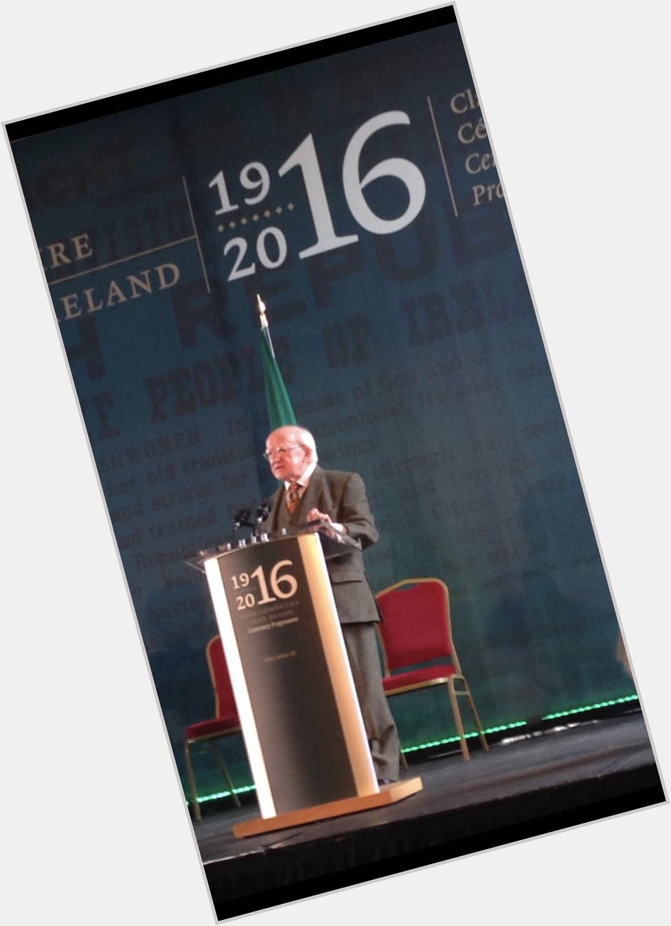 Happy 80th Birthday to our ardent arts & heritage supporter Michael D. Higgins. 