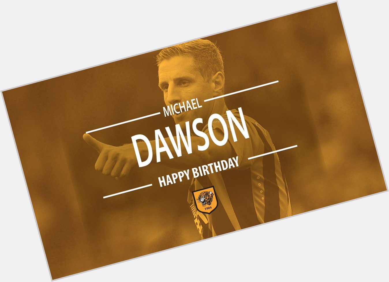 HAPPY BIRTHDAY: Michael Dawson celebrates his 31st birthday today!  
