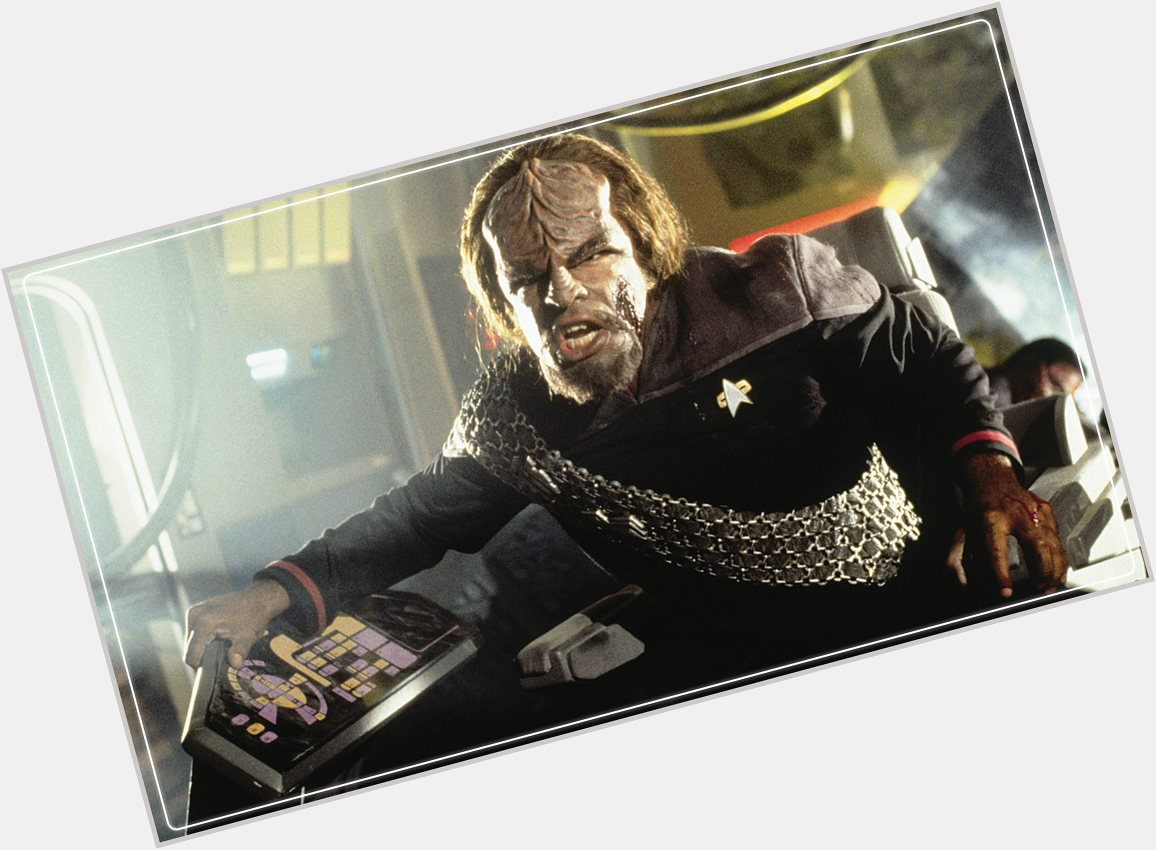 Raise a glass of prune juice to our favorite Klingon! Happy Birthday Michael Dorn 
