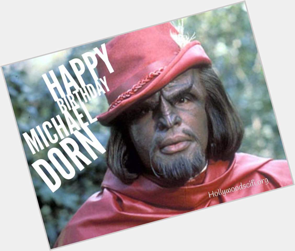 Happy Birthday Michael Dorn! He is not a merry man. 