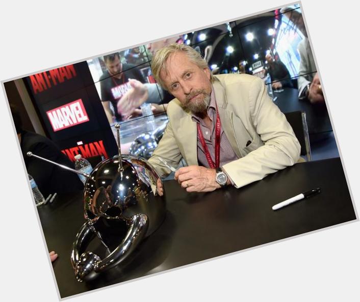 Happy Birthday Michael Douglas-Saksikan aksinya sbg Dr. Hank Pym dlm Marvels Ant-Man di bioskop Juli15 mendatang. 