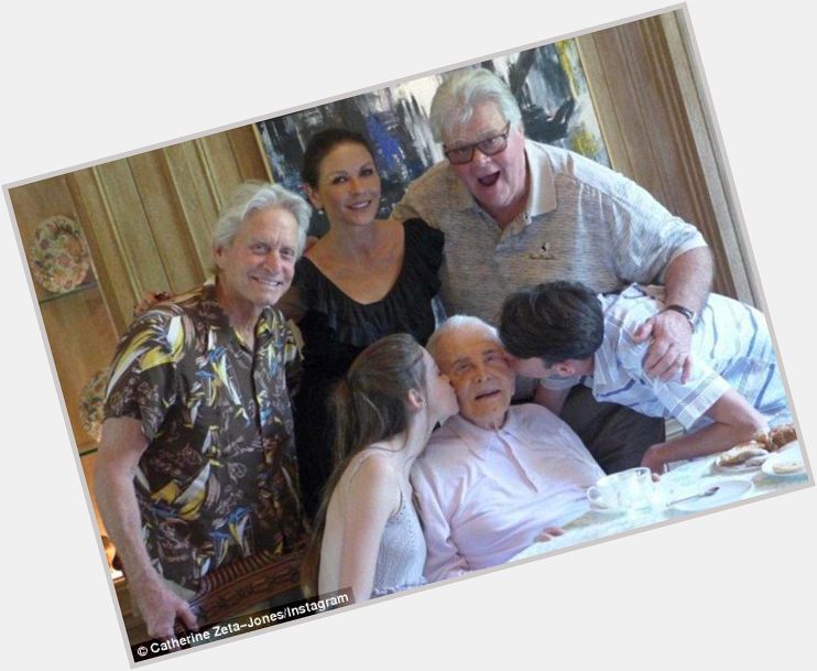 Happy 74th Birthday, Michael Douglas! We share this family photo. 