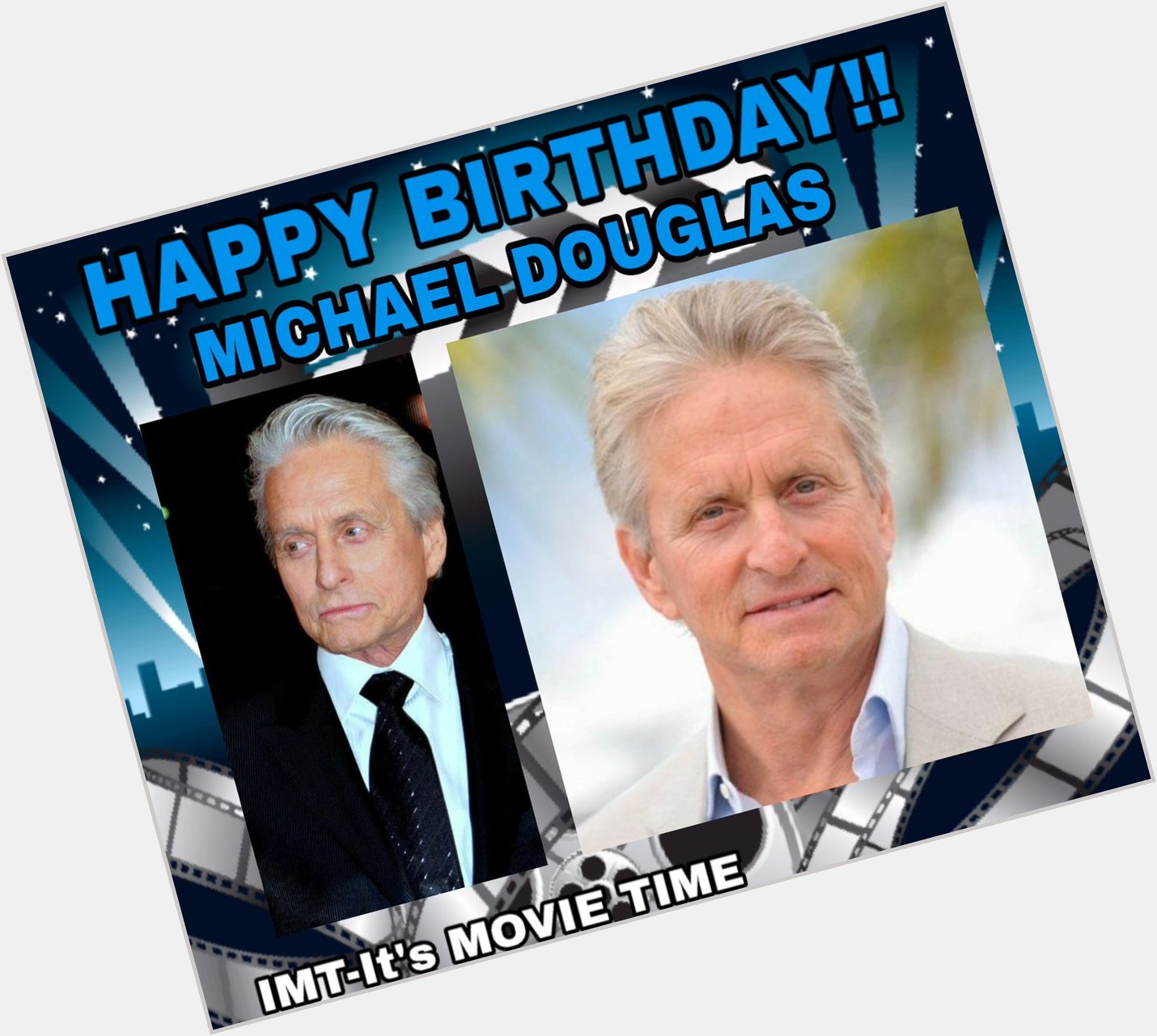 Happy Birthday to Michael Douglas! The actor is celebrating 76 years. 