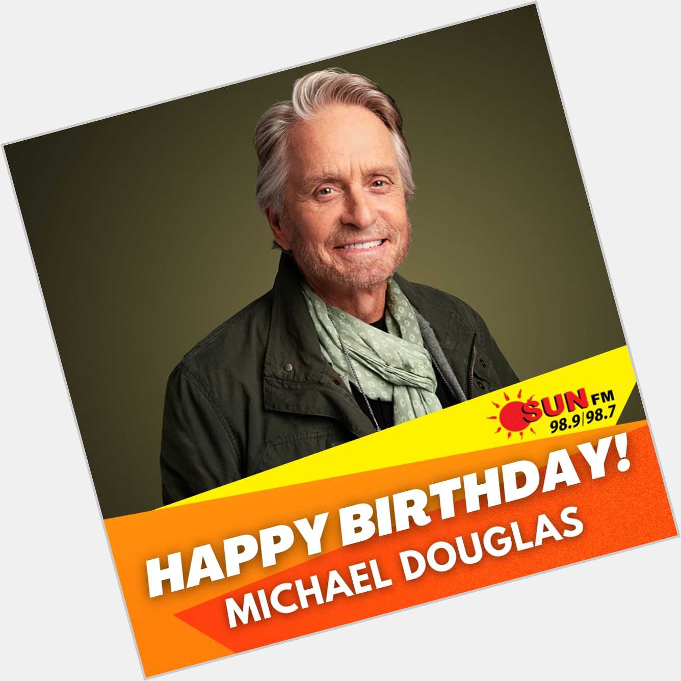 Happy Birthday Michael Douglas!!    