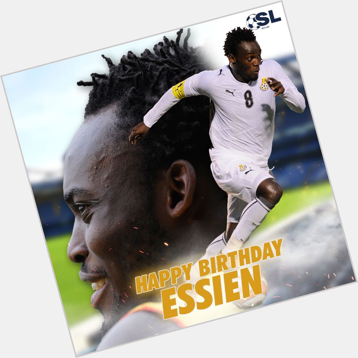 | Happy Birthday to former Ghana international midfielder, Michael Essien!   