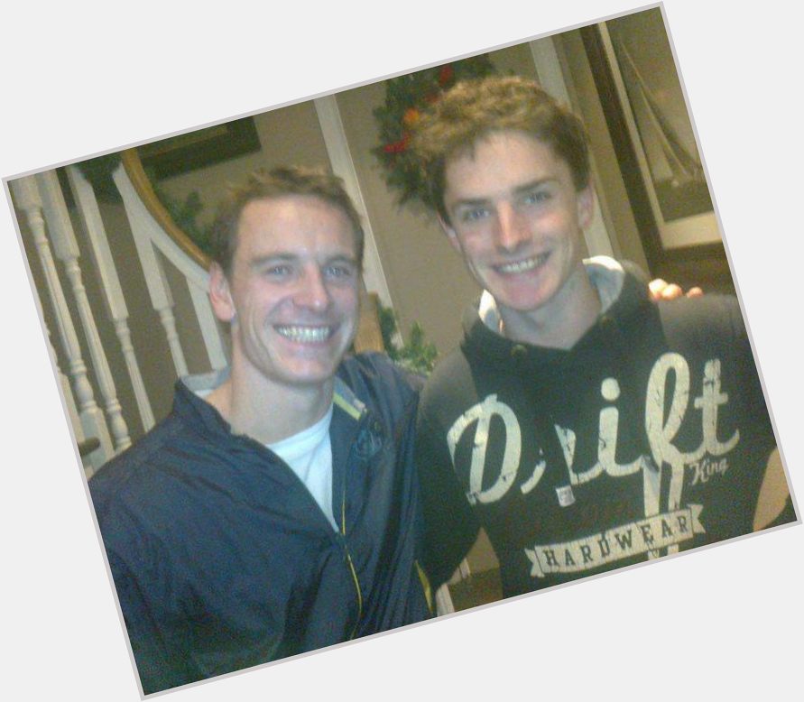 Happy birthday to my good pal Michael Fassbender who must call over for dinner again soon 