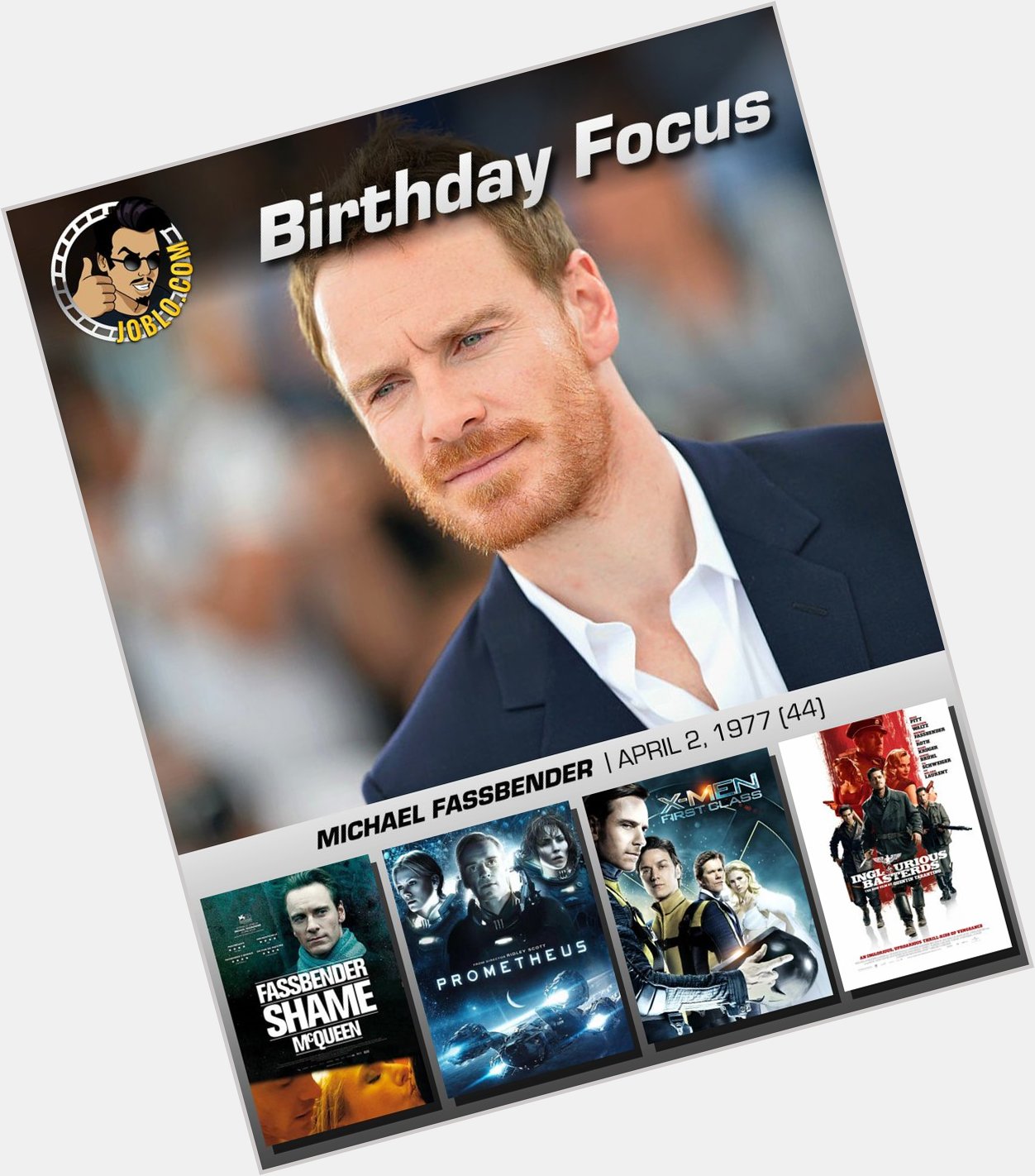 Wishing a very happy 44th birthday to Michael Fassbender! 