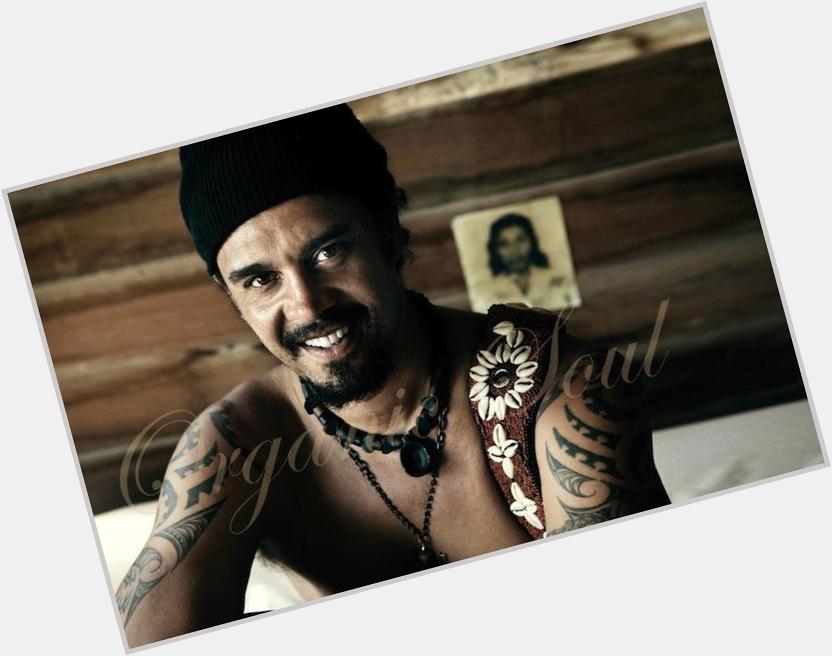 Happy Birthday, from Organic Soul Singer Michael Franti poses of Spearhead is 49 
 