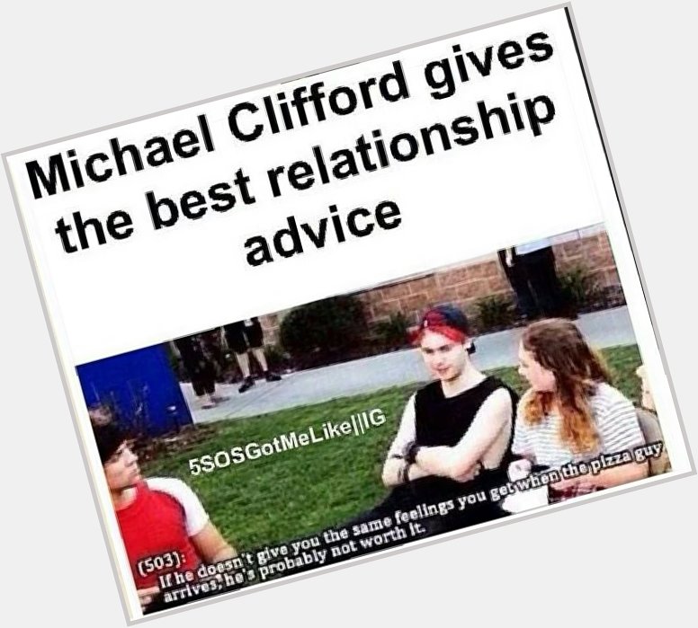 HAPPY 1ST BIRTHDAY TO THIS RED HAIRED BEAN CALLED MICHAEL GORDON CLIFFORD FROM 5SOS 5 Seconds Of Summer 