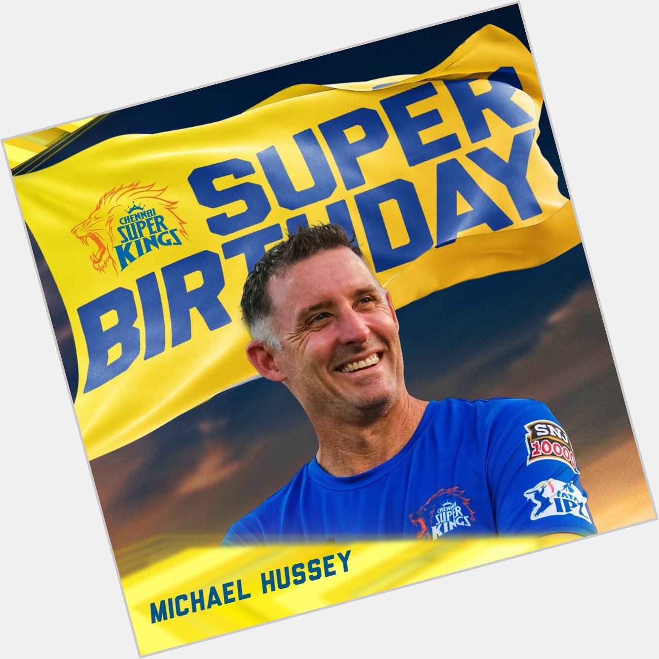 Happy Birthday Michael Hussey    