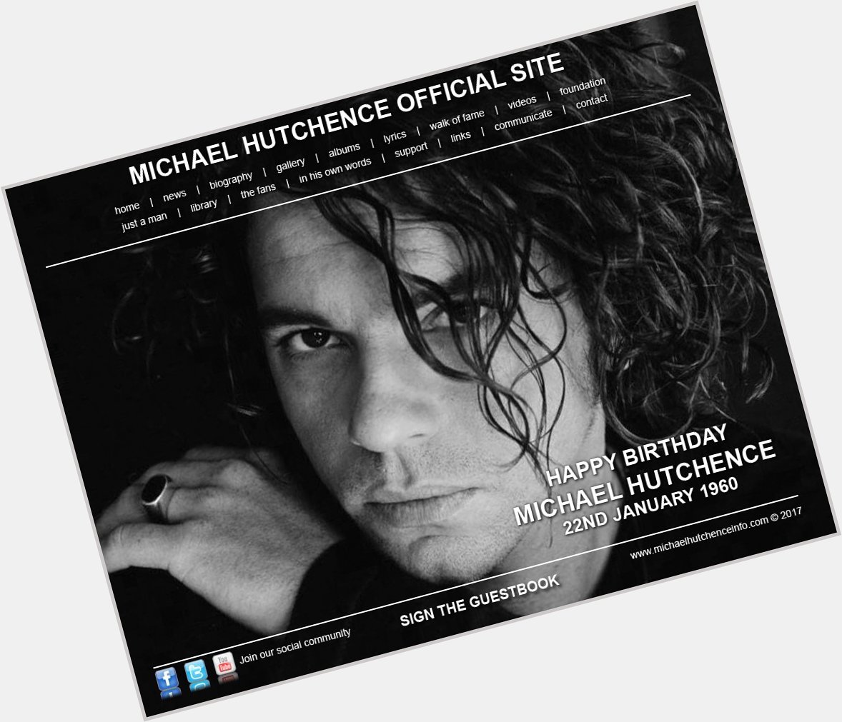 Happy birthday Michael Hutchence would have been 57 today 