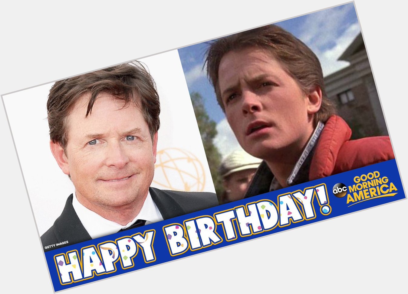 Happy Birthday to Marty McFly himself, Michael J. Fox!    