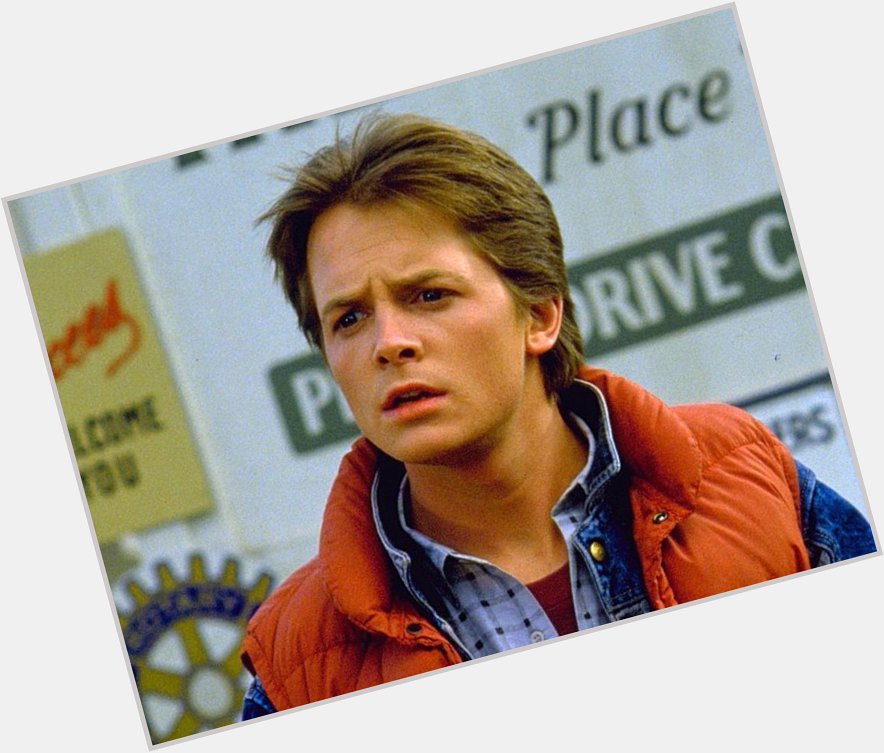 Happy birthday to Michael J Fox. Photo from Back to the Future, 1985. 