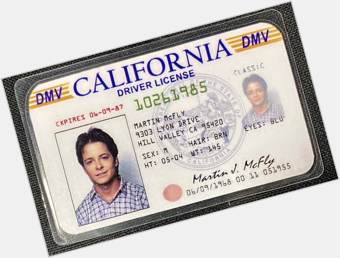 Happy birthday Marty McFly Michael J. Fox  