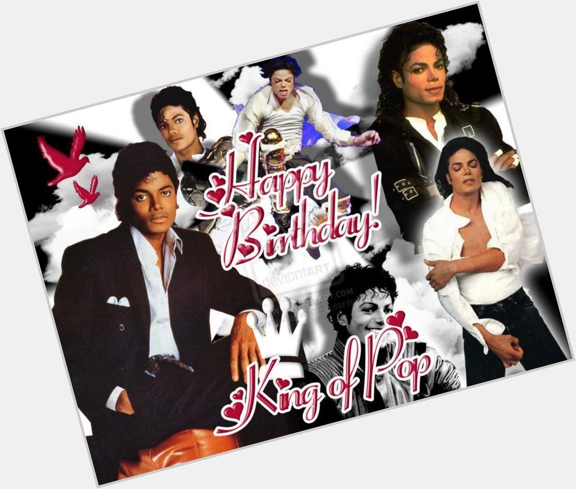 Michael Jackson Happy Birthday  Lindoooo Perfeitoo Um coração maravilhoso   . Saudadessss.Te amareiii sempreee   