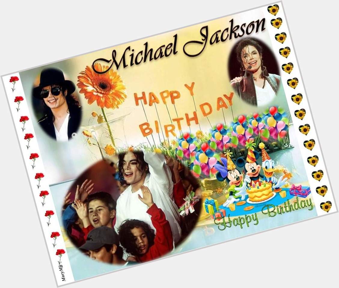 Happy Birthday!     Michael Jackson! 64 anos.  