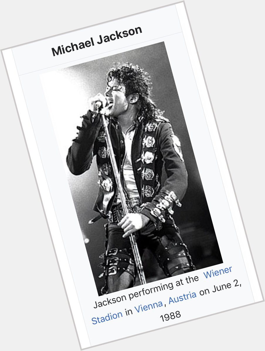 Happy Birthday Michael Jackson  R.I.H. 