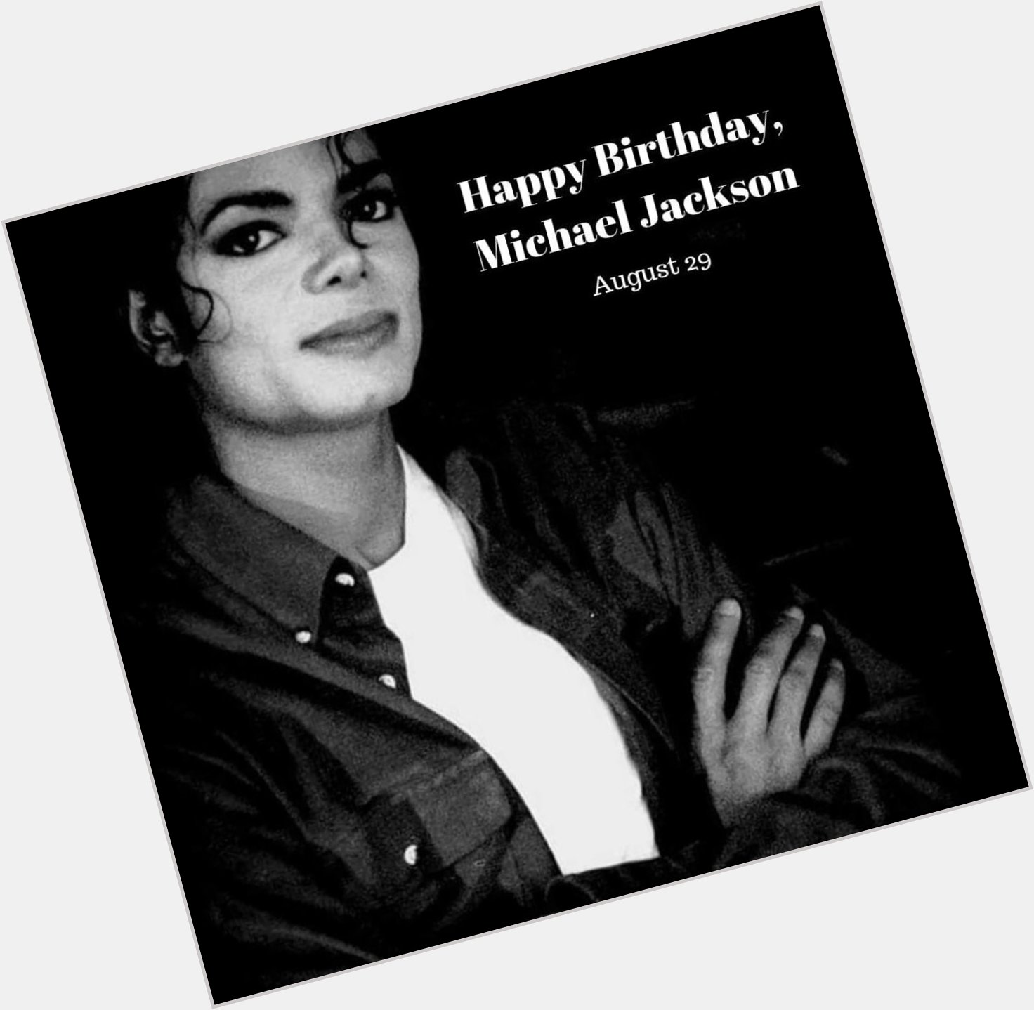 He was such a beautiful human being, inside and out Happy Birthday Michael Jackson  