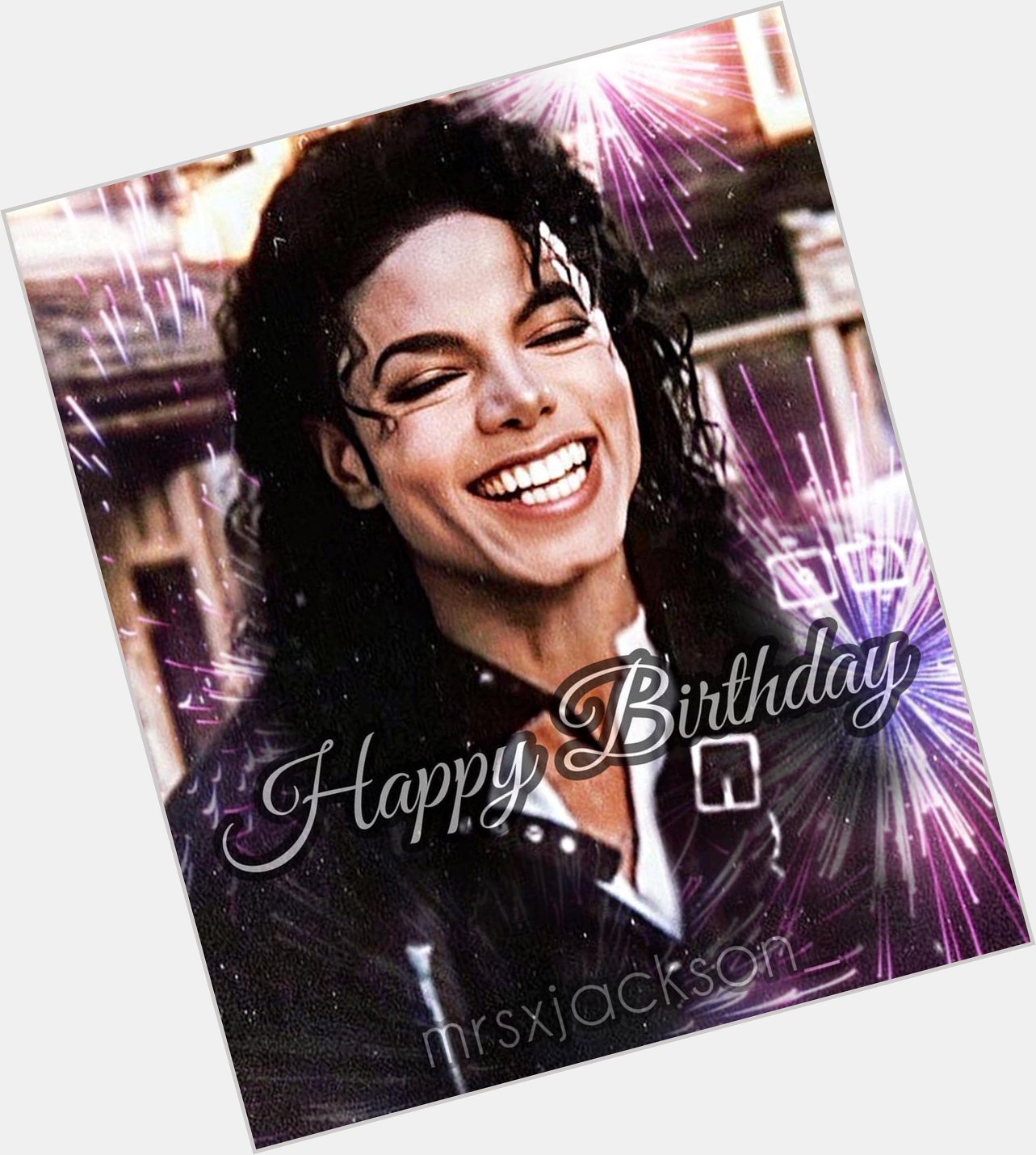 Happy birthday to Michael Jackson the king of pop love u more mJ                               