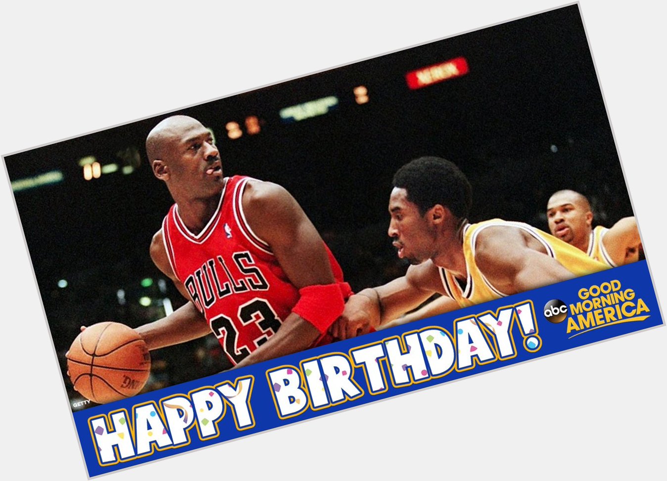 Happy birthday, Michael Jordan!   