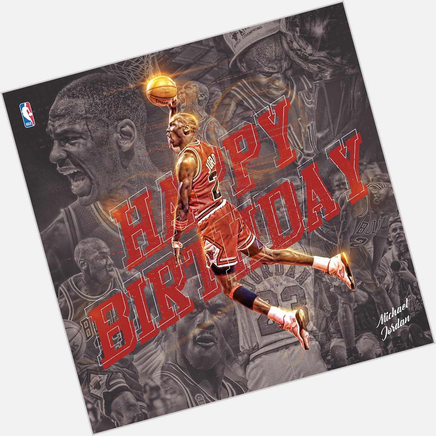 Happy 54th birthday to the great Michael Jordan. 