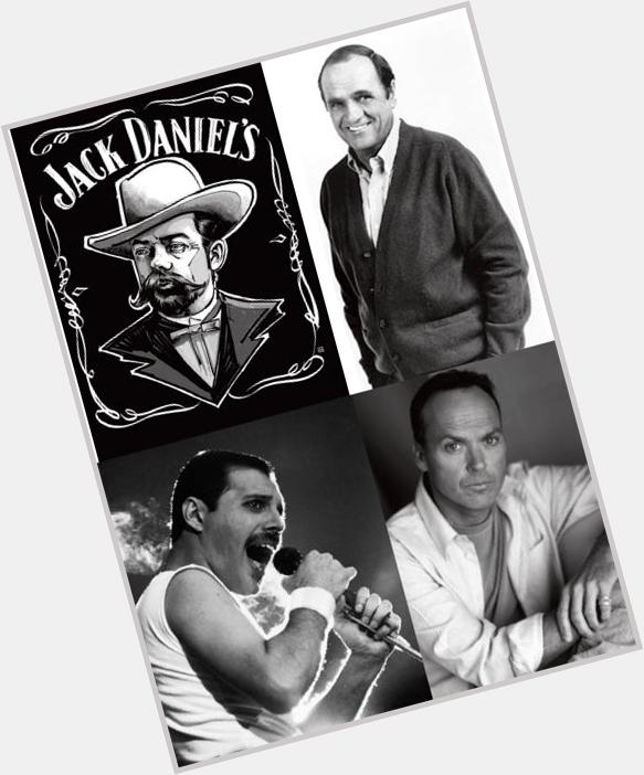 Happy Birthday to Jack Daniel (1850), Bob Newhart (1929), Freddie Mercury (1946, & Michael Keaton (1951). 